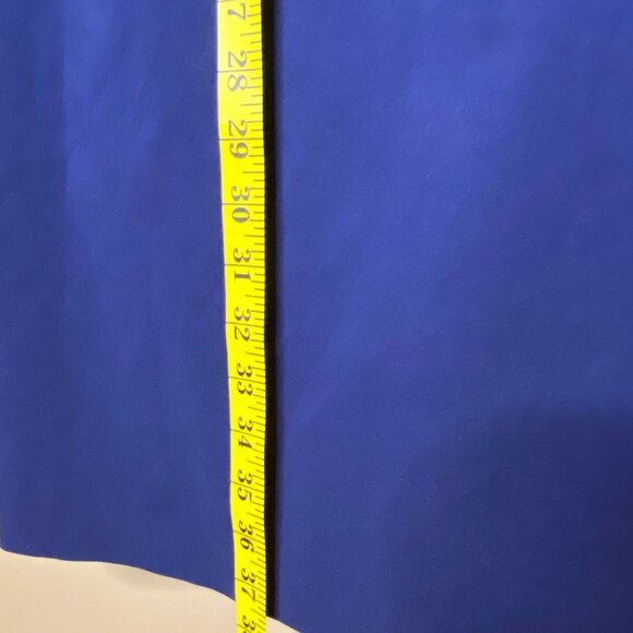 Office Siren Navy Black Label Sak’s Fifth Avenue Knee Length Dress - Picture 11 of 12